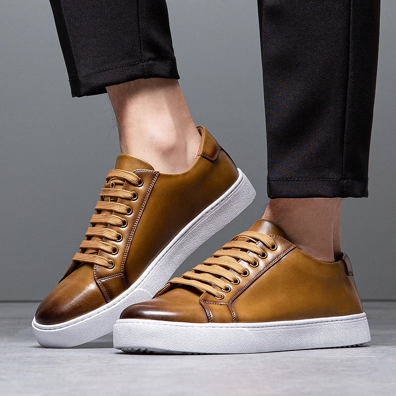 Luca - Sneakers Comfort in Pelle